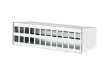 METZ CONNECT Modulträger Wandmont 130861-2402KE 24Ports RAL9010