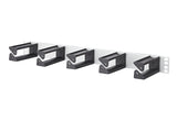 METZ CONNECT Kabelführungspanel Metall 130894-02-03-E 482,6mm 1HE gr