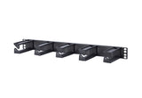 METZ CONNECT Kabelführungspanel Metall 130894-02-29-E 482,6mm 1HE sw