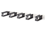 METZ CONNECT Kabelführungspanel Metall 130894-02-ES-E 482,6mm 1HE