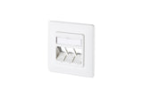 METZ CONNECT Multifunktionsdose UP 3slot 1309161027-E Kanaleinb ws RAL9014
