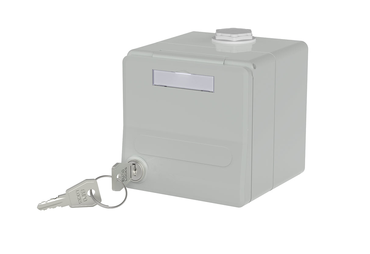 METZ CONNECT Modulaufnahme AP 2x2xRJ45 1309470003-I gr unten
