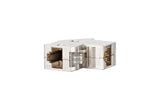 METZ CONNECT Modular-Kupplung 6A 2x RJ45 1309A1-I Buchse/Buchse Schirm abgew