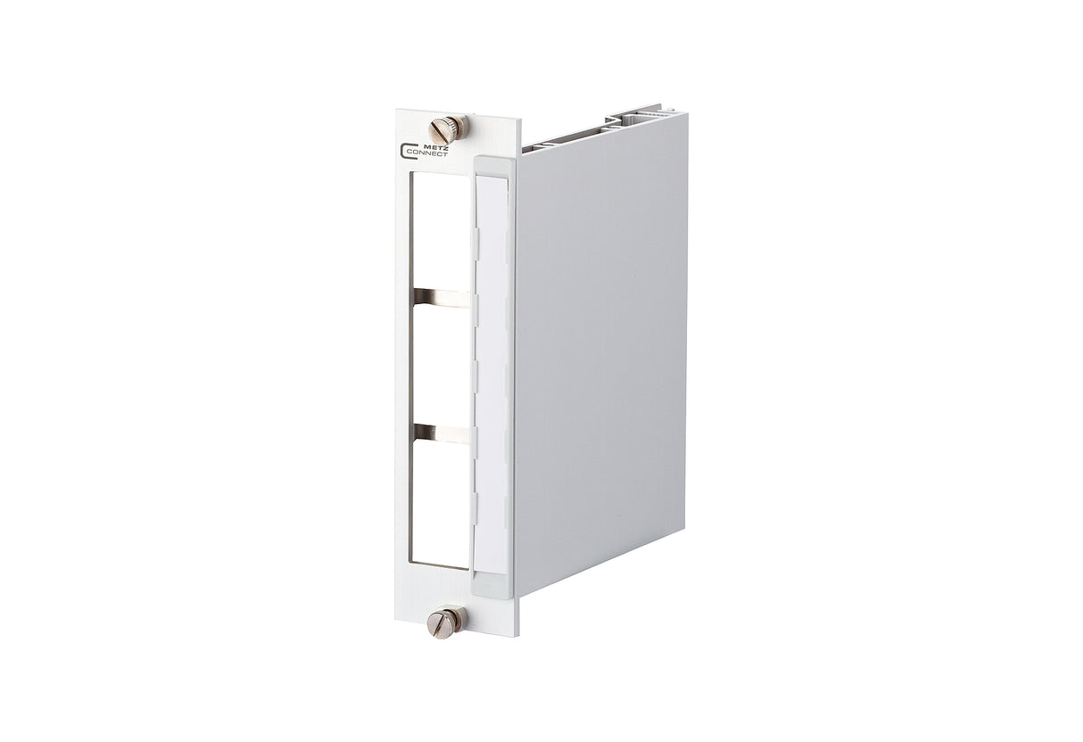 METZ CONNECT Modulträger 3HE 6Ports 130B10E2-E Schirm 128,9x35,3x64,2mm