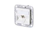 METZ CONNECT Anschlussdose Cat6A 1xRJ45 130B11D11127-E ver-ws Kanaleinb schräg