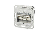 METZ CONNECT Anschlussdose Cat6A 3xRJ45 130B11D31200-E Kanaleinb schräg IDC