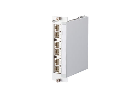 METZ CONNECT Patchpanel 6Ports 3HE Cat6A 130B11E2-E 6Ports Schirm 128,5x35x108mm