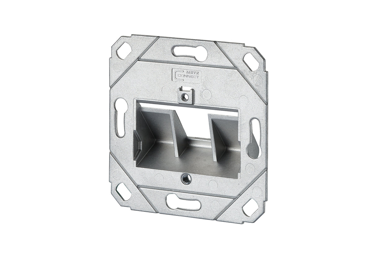METZ CONNECT Modulaufnahme 1f Kanaleinb 130B20D11200KE schräg m.Staubschutz