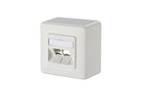 METZ CONNECT Modulaufnahme AP 2f rws 130B20D20002KE Kanaleinb schräg