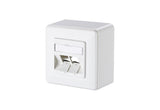 METZ CONNECT Modulaufnahme AP 2f ver-ws 130B20D20027KE Kanaleinb schräg