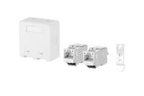METZ CONNECT REG-Anschlussdose Cat6A rws 130B21D2APL-E 1xRJ45 IDC m.Staubschutz