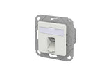 METZ CONNECT Anschlussdose Cat6A 1xRJ45 130E371127-I ver-ws Kanaleinb schräg