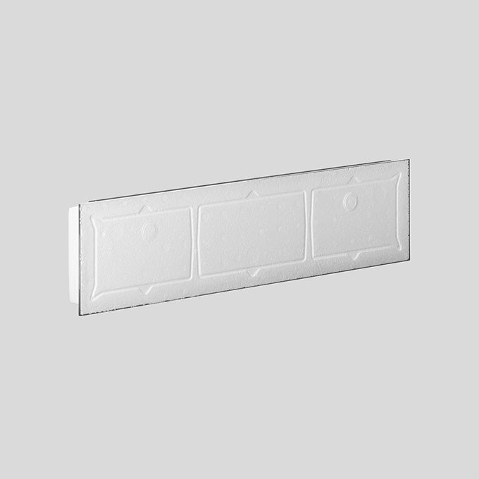 BEGA Einbaurahmen gr Edst L505mm B130mm 13508 H35mm