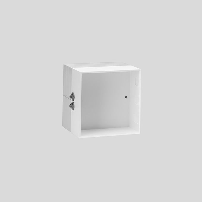 BEGA Einbaugehäuse gr Kst L242mm B242mm 13542 H100mm