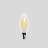BEGA LED-Kerzenlampe FM E14 C35 4W 3000K 13594 ws 470lm E mattiert 360° AC