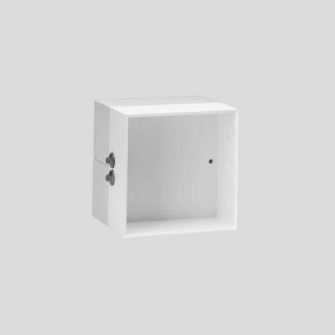 BEGA Einbaugehäuse sw Kst L290mm B290mm 13606 H110mm