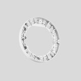 BEGA Aufbaurahmen ws Kst 250mm H25mm 13636W