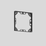 BEGA Aufbaurahmen graphit Kst L212mm 13638 B212mm H25mm