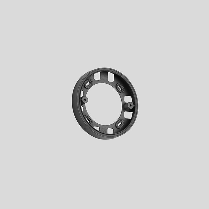 BEGA Aufbaurahmen graphit Kst 150mm 13667 H25mm