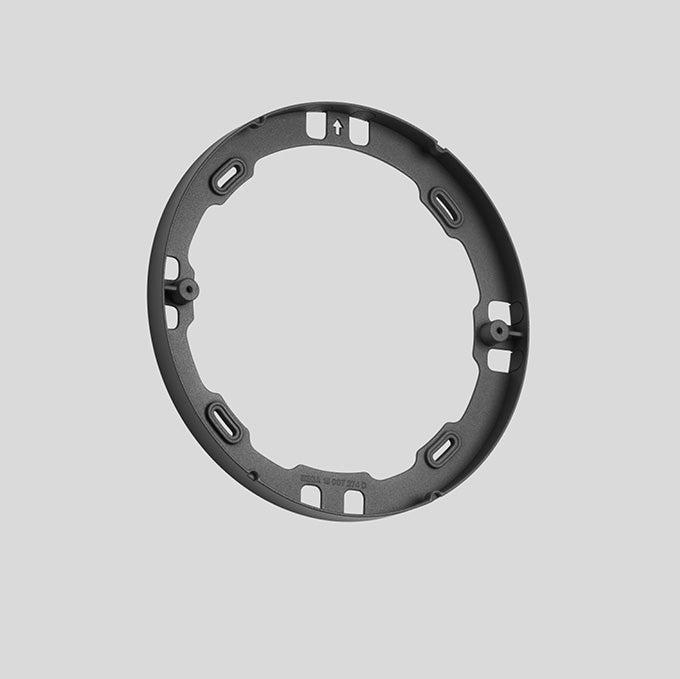BEGA Aufbaurahmen graphit Kst 280mm 13670 H25mm