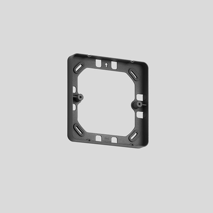 BEGA Aufbaurahmen graphit Kst L195mm 13671 B195mm H25mm
