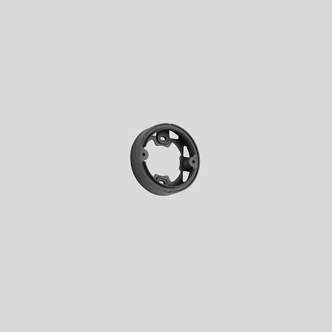 BEGA Aufbaurahmen graphit Kst 95mm 13673 H25mm