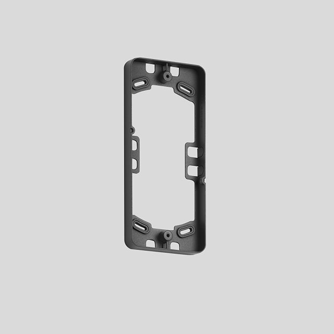BEGA Aufbaurahmen graphit Kst L130mm 13679 B280mm H25mm