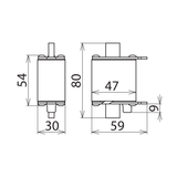ÜS-Ableiter VA NH00 280