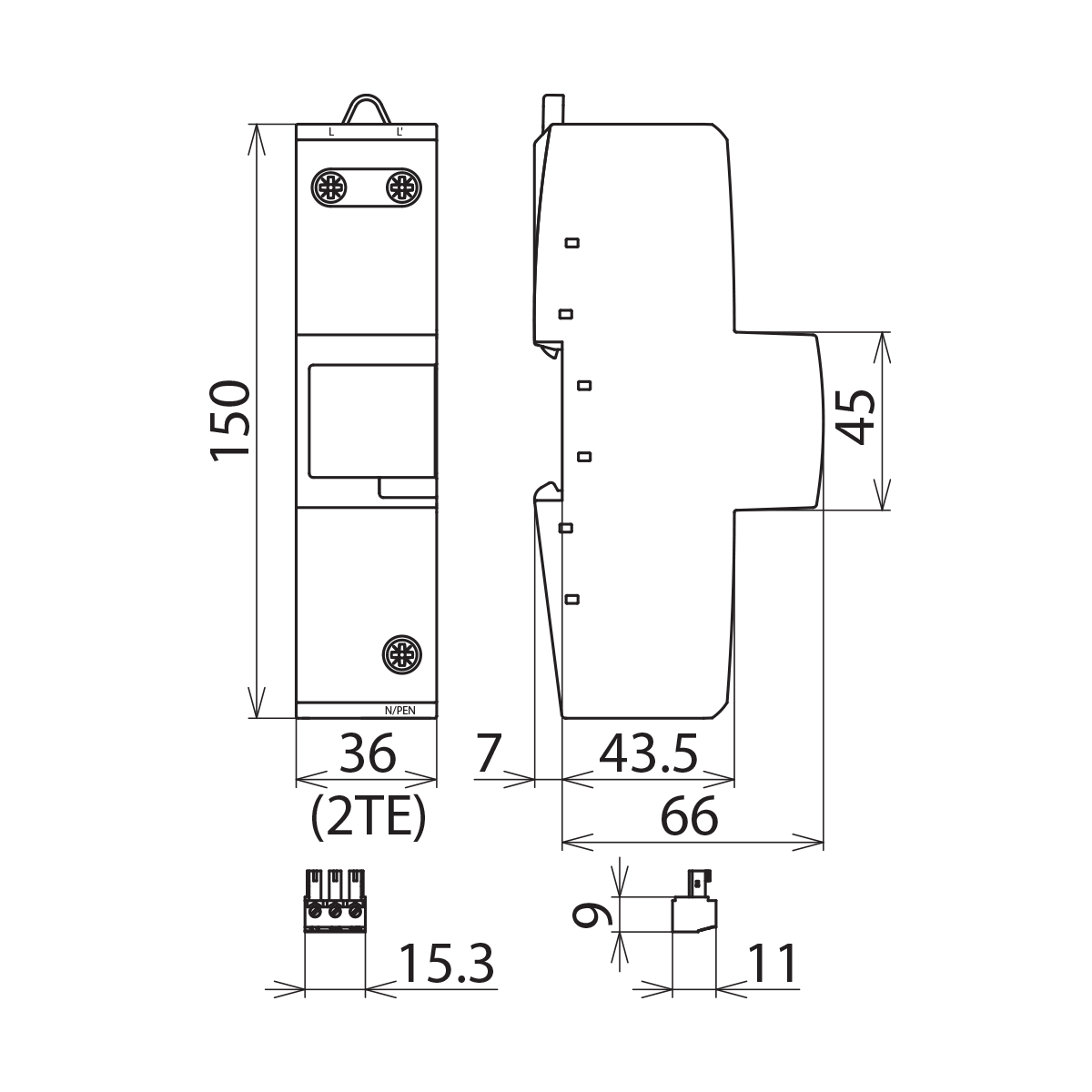 DEHNbloc Maxi DBM 1 440 FM