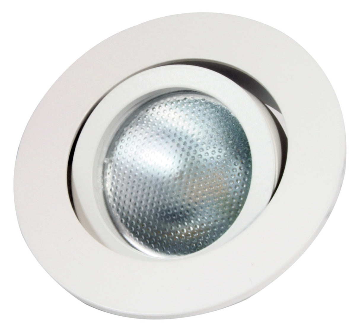 MEGATRON LED-Einbaustrahler 50W 1LED ws DECOCLIC MT75200 GU10 ws mt Alu IP20