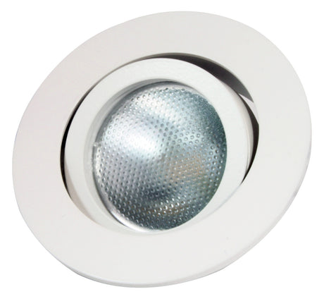 MEGATRON LED-Einbaustrahler 50W 1LED ws DECOCLIC MT75200 GU10 ws mt Alu IP20