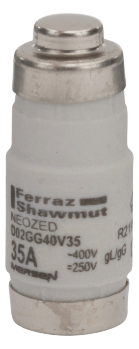 MERSEN D0-Sicherungseinsatz D02 35A 400V D02GG40V35 sw gG