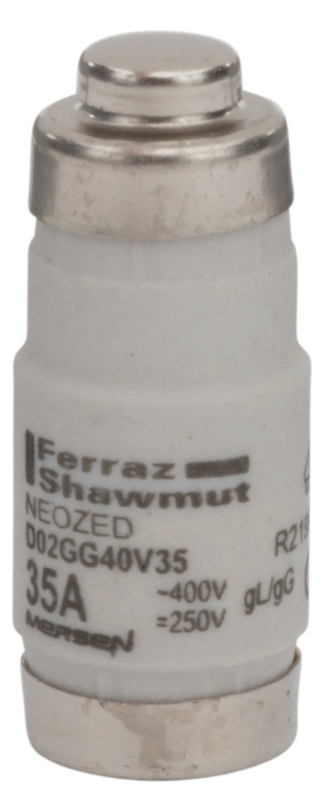 MERSEN D0-Sicherungseinsatz D02 35A 400V D02GG40V35 sw gG