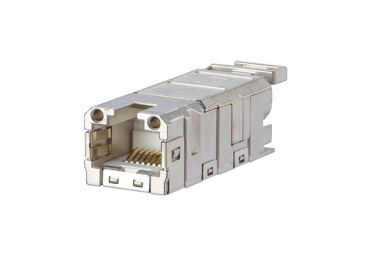 METZ CONNECT Modular-Buchse Cat6 RJ45 si 1401100810MI 27-22AWG Feldkonf Schirm