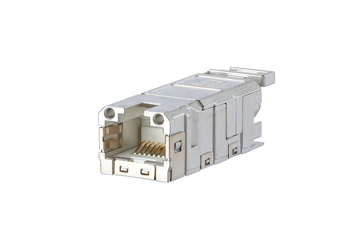 METZ CONNECT Modular-Buchse Cat6 RJ45 si 1401800810MI 27-22AWG Schirm rnd litz