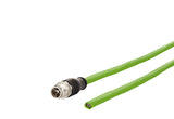METZ CONNECT Patchkabel Cat5E S/FTP IP20 142M2X10150 15m gn M12 fr.Ende 1:1