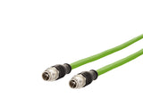 METZ CONNECT Patchkabel Cat5E S/FTP IP20 142M2X11200 20m gn M12 M12 1:1 26qmm