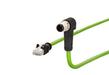 METZ CONNECT Patchkabel Cat5 S/UTP IP20 142M4D59200 20m gn RJ45 M12 26qmm
