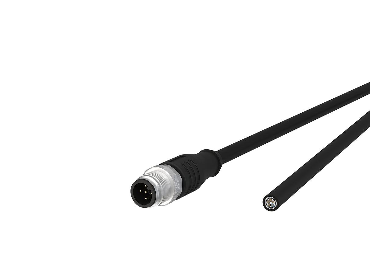 METZ CONNECT Sensor-Aktorkabel 5p 5m M12 142MGA10050 Male ger fr.Ende PUR hfr