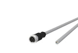 METZ CONNECT Sensor-Aktorkabel 4p 2m M12 142MIA20020 Female ger fr.Ende PVC