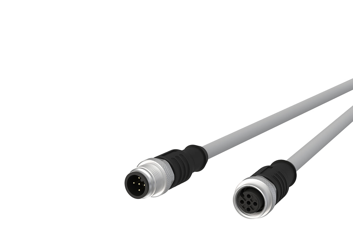 METZ CONNECT Sensor-Aktorkabel 5p 10m 142MJA12100 M12 Male ger M12 PVC