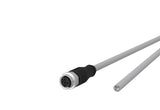 METZ CONNECT Sensor-Aktorkabel 4p 5m M12 142MLA20050 Female ger fr.Ende PVC