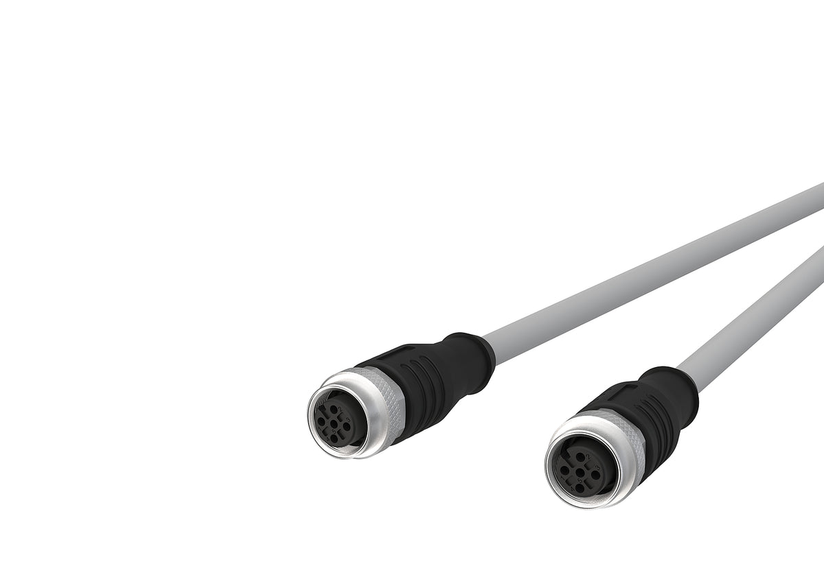 METZ CONNECT Sensor-Aktorkabel 4p 2m M12 142MLA22020 Female ger M12 PVC