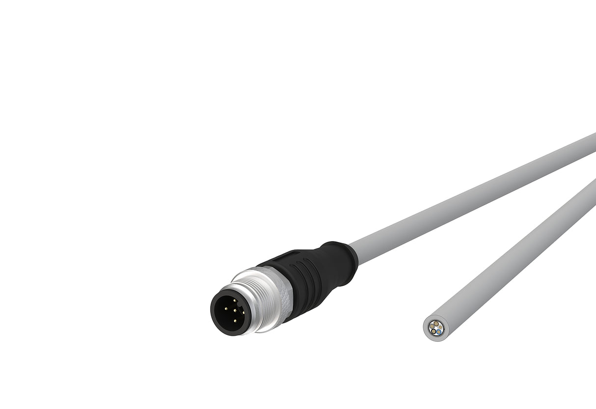 METZ CONNECT Sensor-Aktorkabel 5p 1m M12 142MMA10010 Male ger fr.Ende PVC