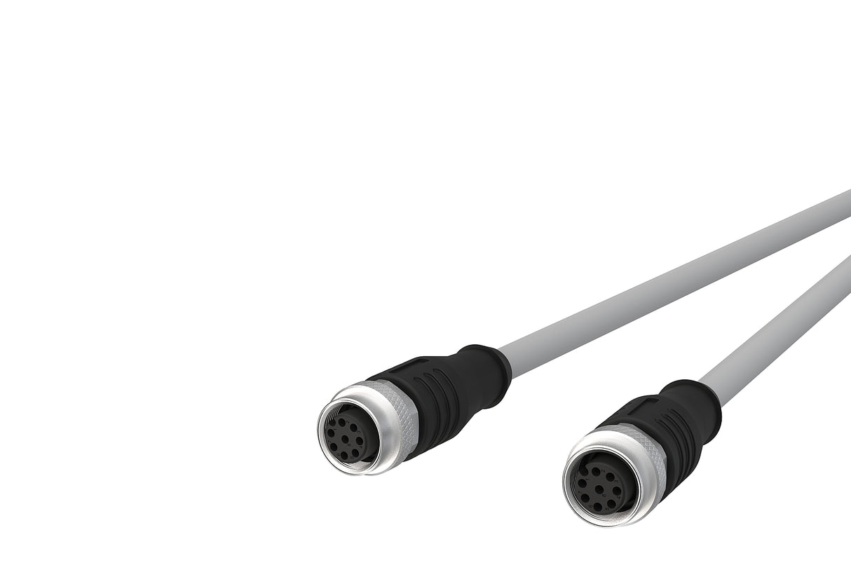 METZ CONNECT Sensor-Aktorkabel 8p 2m M12 142MNA22020 Female ger M12 PVC