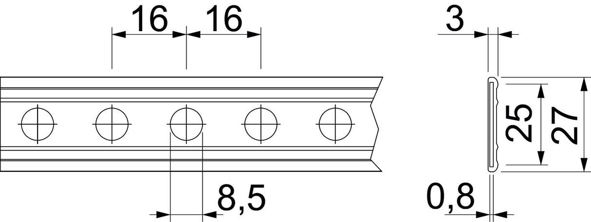 BETTERMANN Lochband 27mm ST rnd MZ024 PE III 27 kstummant