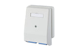 METZ CONNECT LWL-Anschlussdose 2xSC-D AP 150112E202-E ws abgew Wickelvorrat