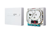 METZ CONNECT LWL-Anschlussdose 4xSC AP 1501151F04HC UP ws ger Wickelvorrat