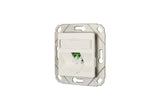 METZ CONNECT LWL-Anschlussdose 1xLC-D ws 1501207K1K-E Kanaleinb abgew Zentralpl