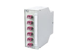 METZ CONNECT LWL-Patchpanel 6f LC-D OM4 15024A07506-E Hutschiene max:6f